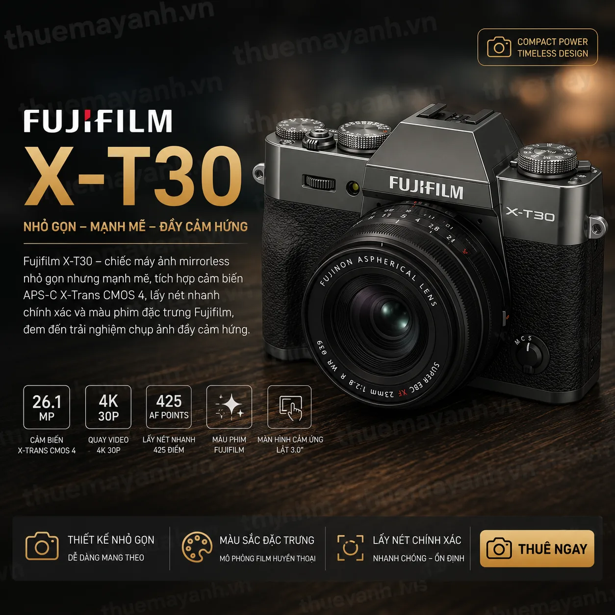 Fujifilm XT30 - ảnh chính