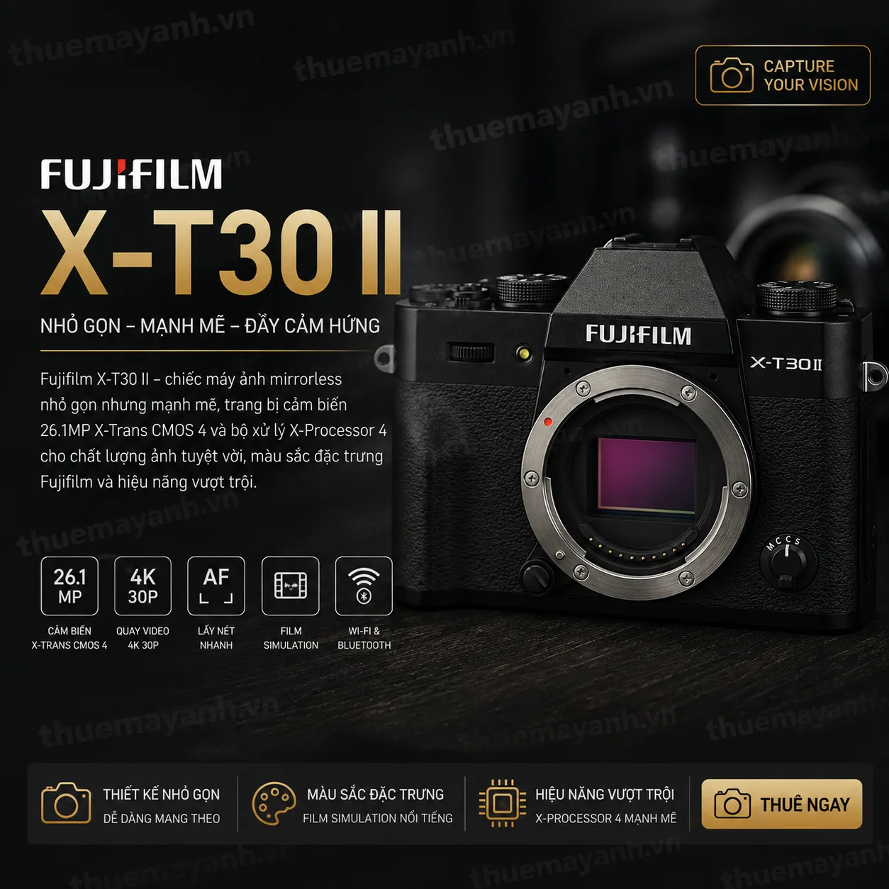 Fujifilm XT30 II - ảnh chính