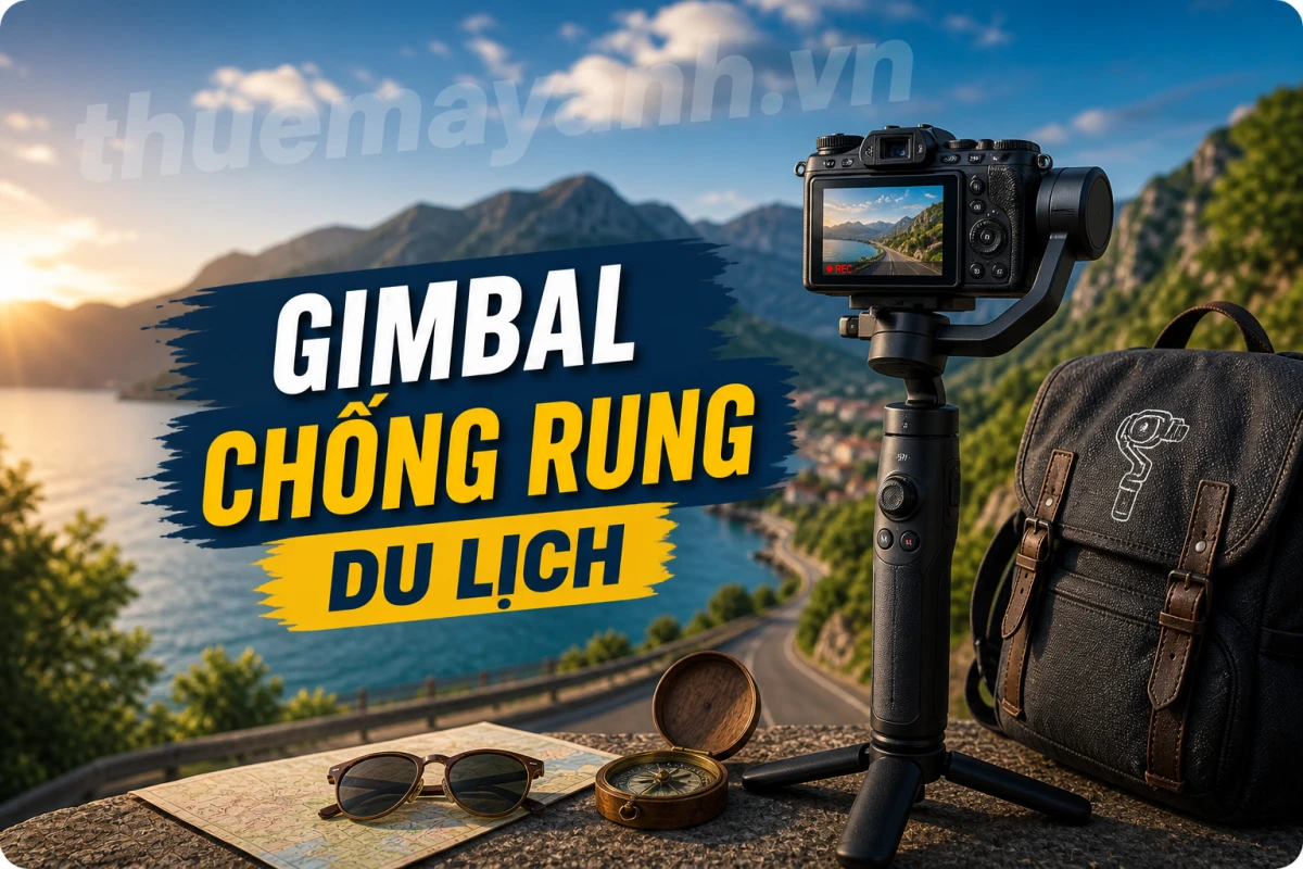 Gimbal Chống Rung Là Gì? Có Nên Thuê Khi Quay Video Du Lịch?