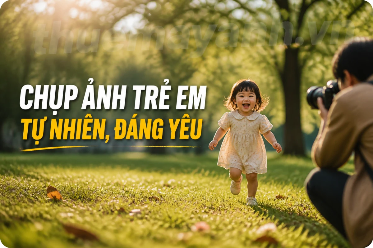 Chụp Ảnh Trẻ Em Tự Nhiên: Ghi Lại Khoảnh Khắc Đáng Yêu
