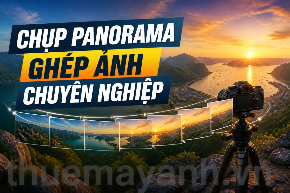 Chụp Ảnh Panorama Tuyệt Đẹp: Hướng Dẫn Ghép Ảnh Chuyên Nghiệp