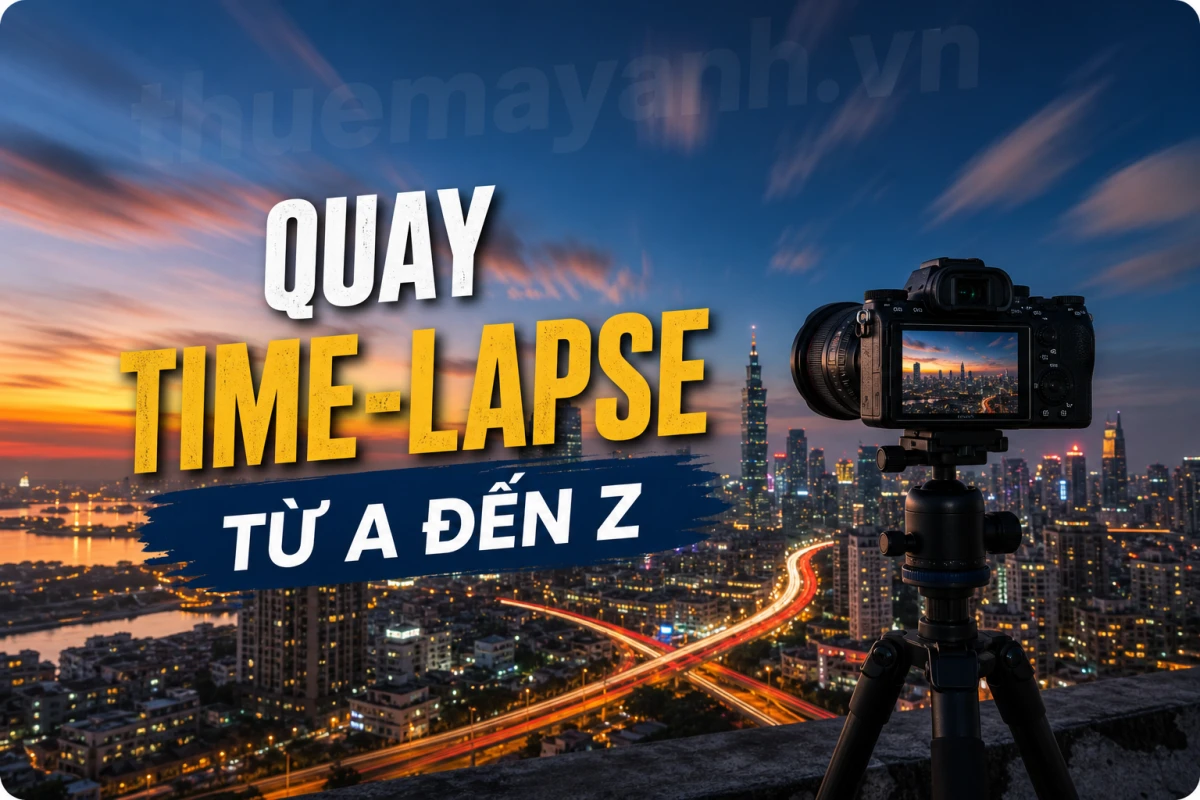 Quay Time-Lapse Bằng Máy Ảnh: Hướng Dẫn Chi Tiết Từ A Đến Z Cho Người Mới