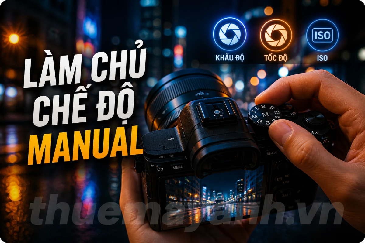 Sử Dụng Chế Độ Thủ Công (Manual) Hiệu Quả: Làm Chủ Máy Ảnh Của Bạn