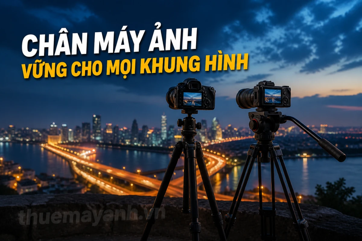 Chân Máy Ảnh: Chọn Loại Nào Tối Ưu Cho Phơi Sáng Và Quay Video?